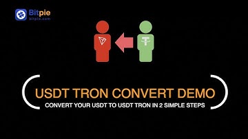 Convert your USDT to USDT TRON via 2 simple steps