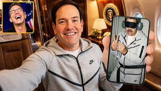 Marco Rubio Just Took an UNHINGED Selfie on Air Force One With A Hysterical Hidden Message to China