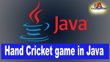 Hand Cricket game in Java | how to code | java game | Programming