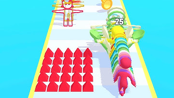 BEST MAX SCORE in Wrap Man Gameplay Android,iOS (Levels 35-37)