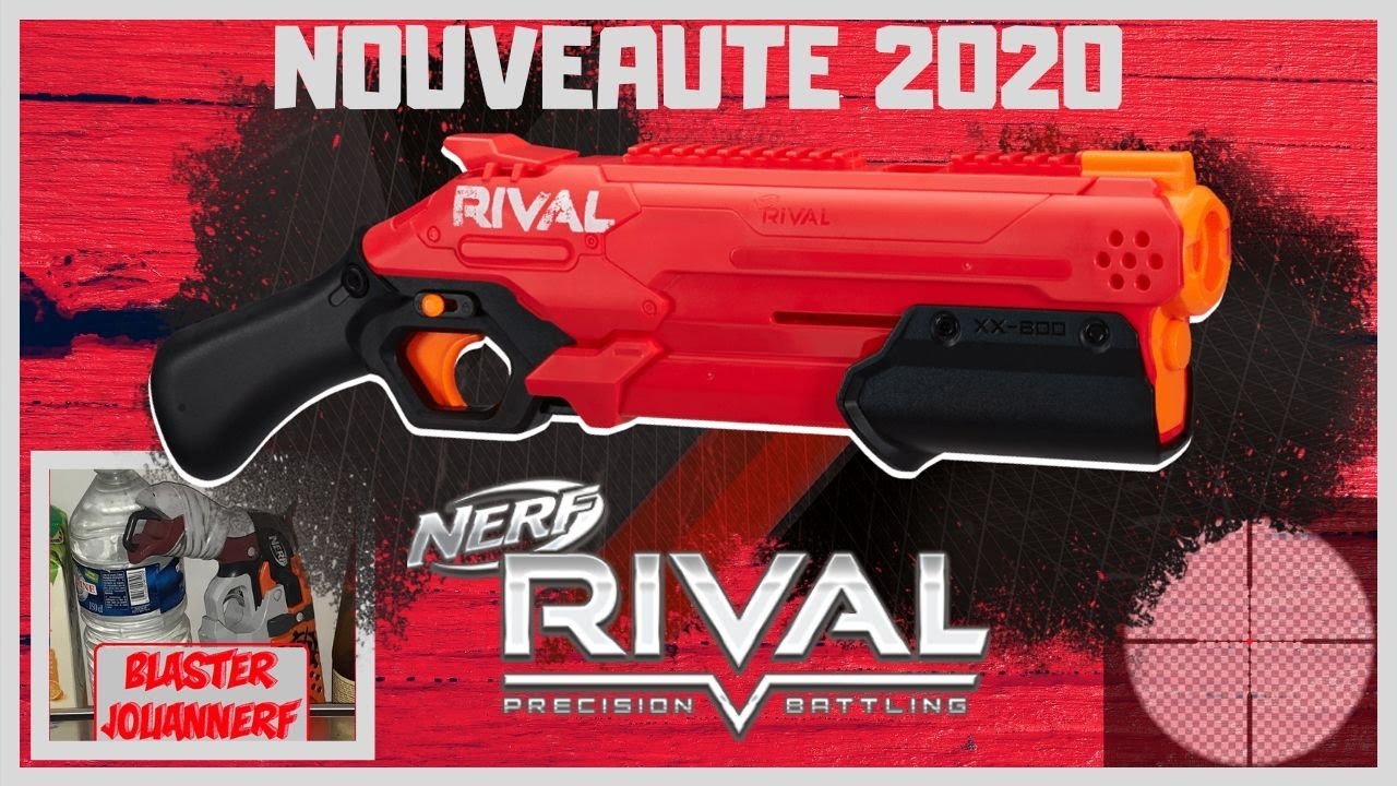 REVUE] NERF RIVAL TAKEDOWN XX-800, L' excellent pompe. En Français fr. 