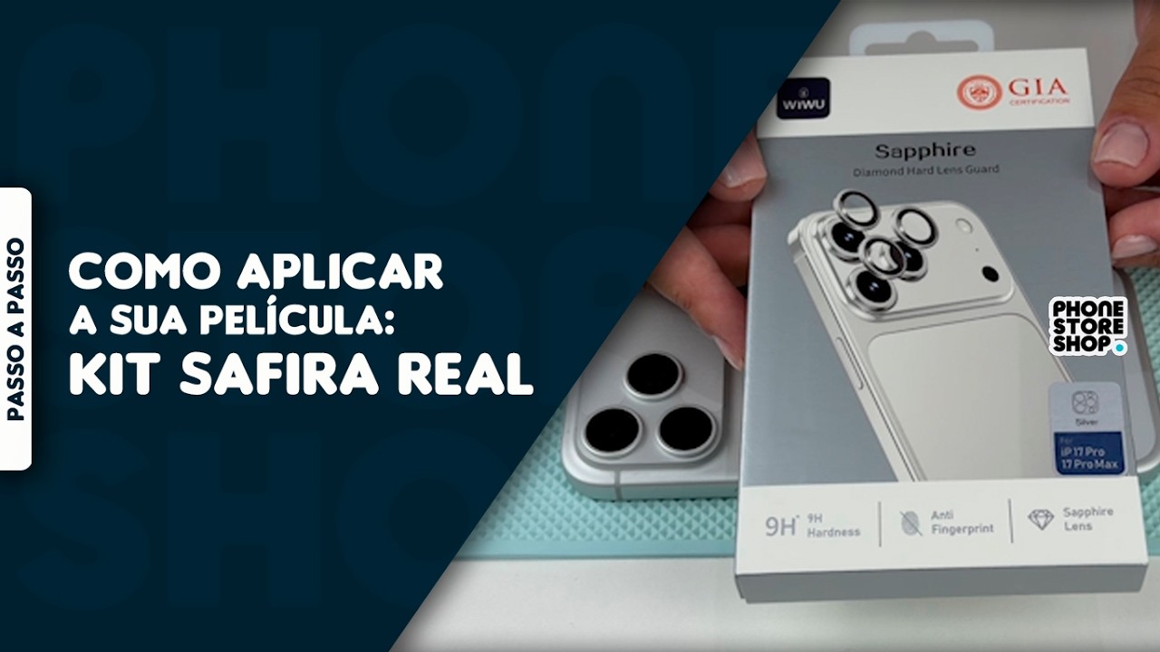 Como Aplicar Kit de Lente Safira Real