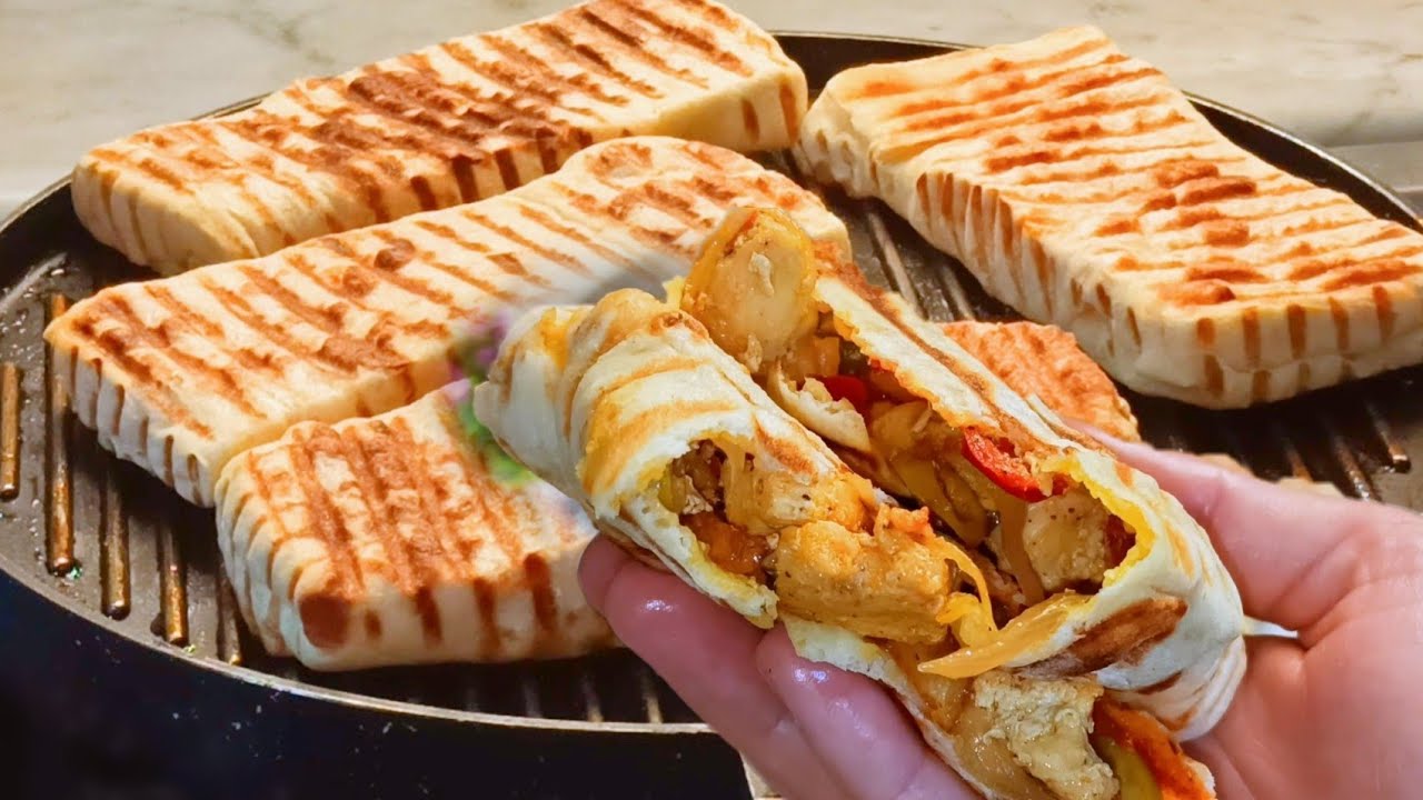 لعشاق المملحات هاذ الوصفة ليكم فطائرالمقلاة السريعة حضريهم بعجينة 5 دقائق بحشوة لذيذة جدا اقتصادية