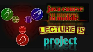 lecture 15 java project rock paper scissor
