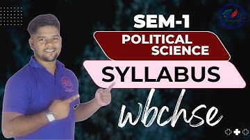 SEM -1| WBCHSE | CLASS XI| POLITICAL SCIENCE | SEMESTER -1 WB XI| POLITICAL SCIENCE IN HINDI | WB