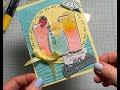 🍹Cocktails &amp; Cards | Yummy Colours + Die-Cut Texture!