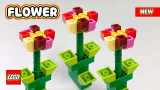 LEGO Flower Building Instructions 004 — LEGO Classic Creative DIY