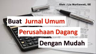 Jurnal Umum Perusahaan Dagang