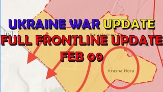 Ukraine War Update (20230209): Full Frontline Update