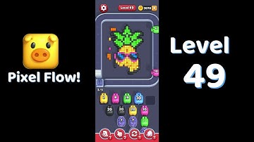 🎮 Pixel Flow Level 49 Walkthrough 💥 | SolutionGuruji