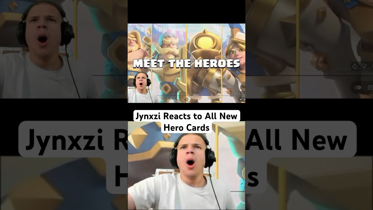 Реакция Джинкзи на новые карты героев 