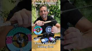Make a fly reel from a spool of fishing line! Make a fly reel from a spool of fishing line!