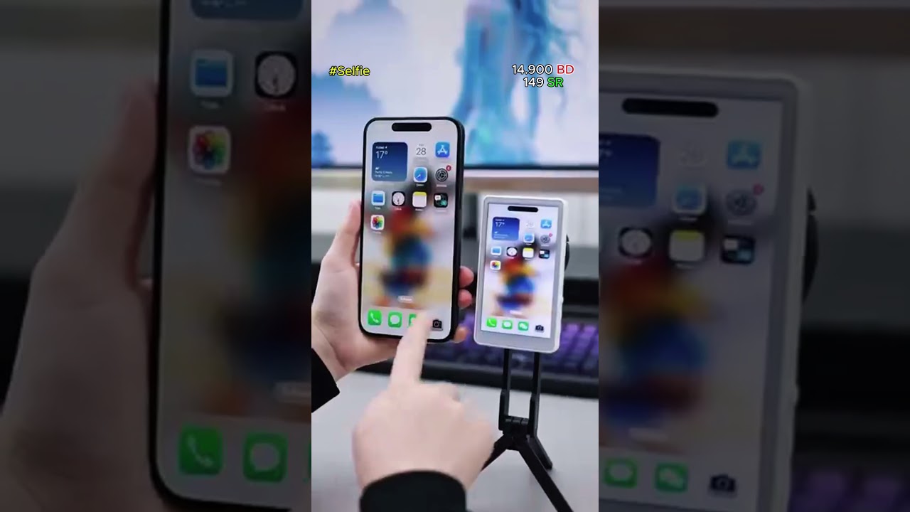 Magnetic Phone Vlog Selfie Monitor Screen