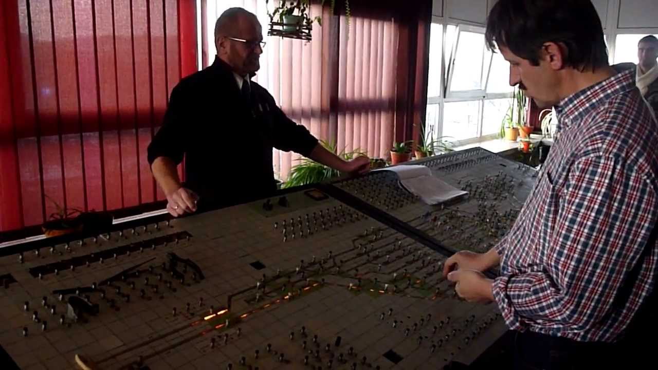 Dzień Kolejarza Kraków Główny Nastawnia Dysp. cz.1