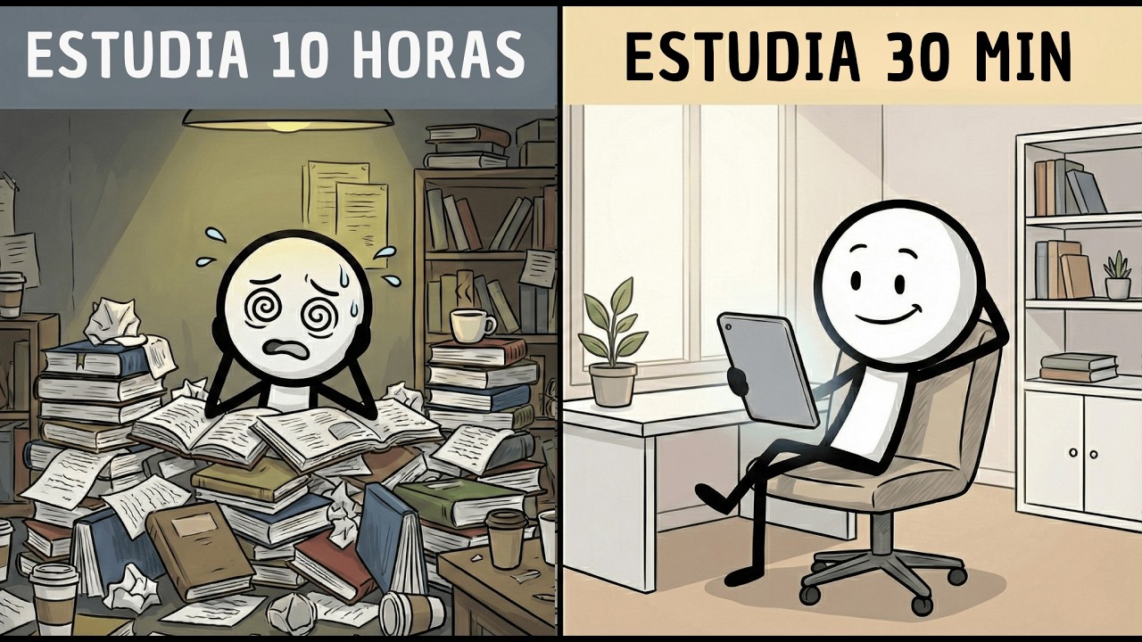 Cómo Estudiar RÁPIDO y BIEN (La Verdad que Nadie te Dice)