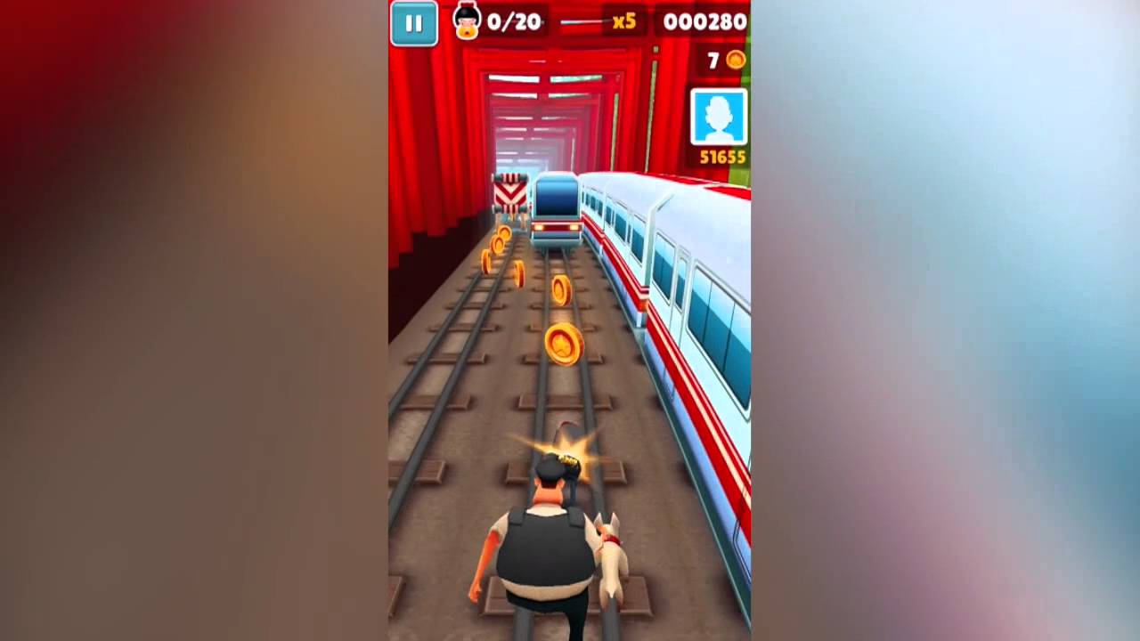 Subway Surfers: TOKYO HIGH SCORE!!!! (iPhone Gameplay)