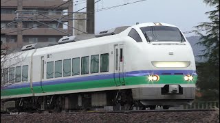上沼垂色特急しらゆき2号新井行き【4K】E653系H202編成信越本線上り52M