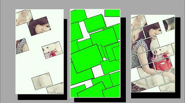 New puzzle effect || puzzle green screen template in kinemaster