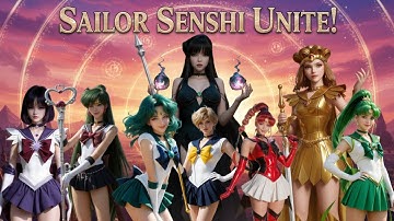 Sailor Moon characters in Real Life | The power of the Moon comes alive 🌙