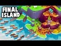 The BIGGEST Viking INVASION Attacks The FINAL ISLAND! (Bad North Ending Gameplay)