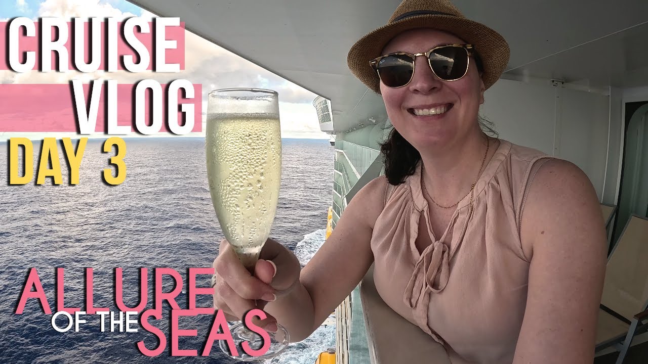 CRUISE VLOG: Day 3 - Transatlantic on Allure of the Seas // Royal Caribbean