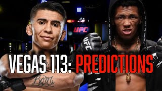 FULL CARD PREDICTIONS UFC Fight Night: Bautista vs. Oliveira