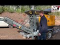 RC150 trailer mounted jaw crusher