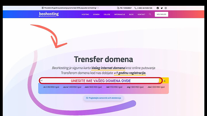 Kako da uradite transfer domena? Evo odgovora
