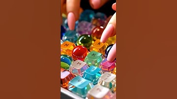 【ASMR】Tapping Marble Keyboard (4K)