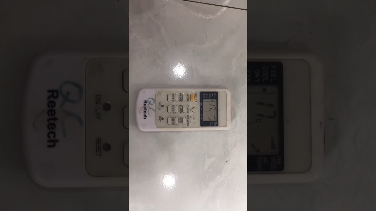 Điều khiển máy điều hòa Reetech sử dụng thế nào?