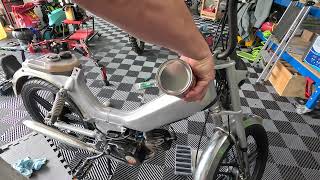 1984 Tomos Silver Bullet Moped Restoration : Part 4