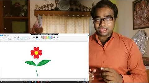 SAVING AND OPENING A DRAWING IN MS PAINT