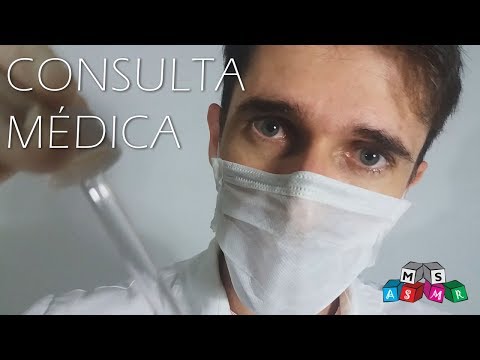 ASMR Roleplay - Consulta médica! (Vídeo para dormir)