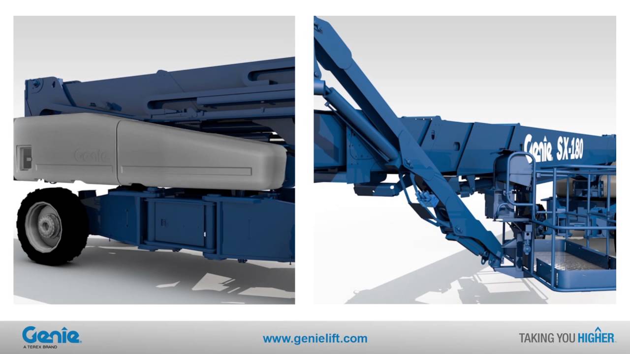 Genie Boom Lift SX 180 YouTube Genie Boom Lift SX 180 YouTube