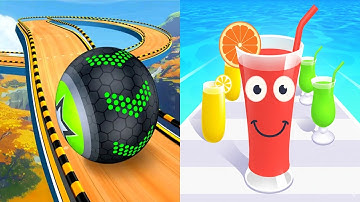 Going Balls VS Juice Run - All Levels Gameplay Android iOS Ep 8