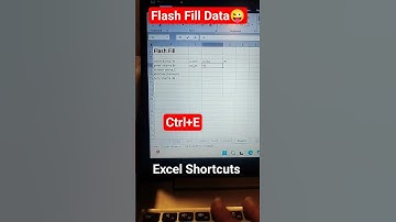 Flash Fill#excel #shorts #excelshortcuts #exceltips #exceltutorial #exceltricks