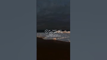 وَاستَغفِرُوا اللَّهَ إِنَّ اللَّهَ غَفورٌ رَحيمٌ | سورة المزمل، القارئ عبد الرحمن مسعد🖤.