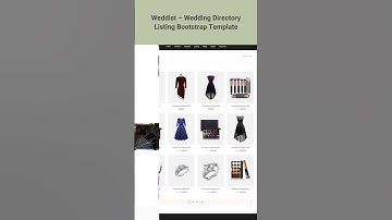 Weddist – Wedding Directory Listing Bootstrap Template