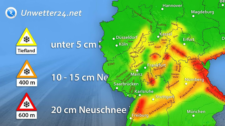 Schneesturm: Regional Unwettergefahr durch Schnee und Verwehungen!