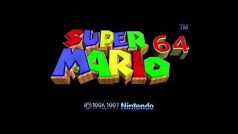 Super Mario 64 let