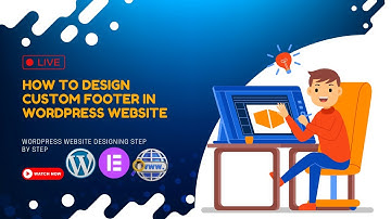 How to edit footer in wordpress elementor in 2023 step by step live | Tech With Raj