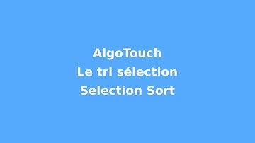 AlgoTouch sorting program