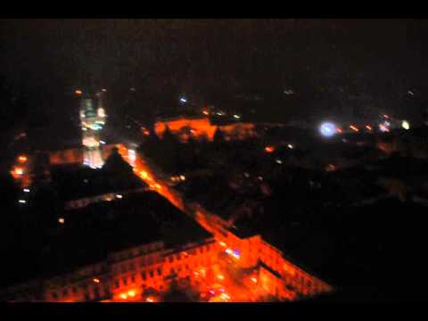 Львів ратуша бій годинника 12 ночі