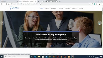 Company Profile With Codeigniter #1
