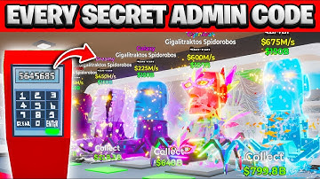 ALL SECRET ADMIN CODES in Fortnite Steal The Brainrot Update! (Working Secret Codes)