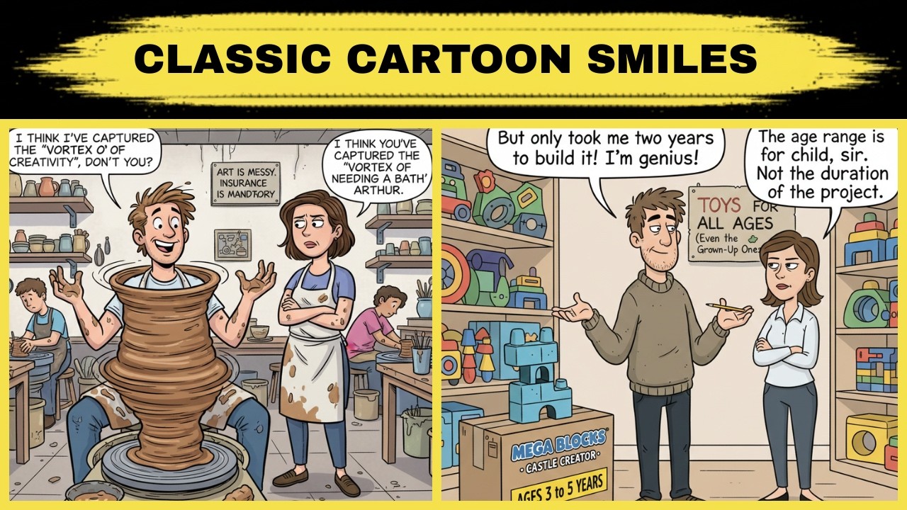 Adorably Funny Vintage Animal Comics! 🐶😄 | Classic Cartoon Smiles