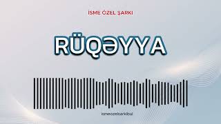 Rüqəyya Mahnısı Ünü I Özelşarkı Ğumgünü
