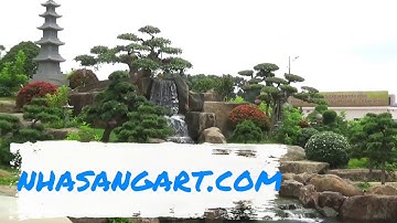 Sân vườn nhật bản, hồ cá coi - non bộ tiểu cảnh sân vườn | Kiến trúc xanh Bình An