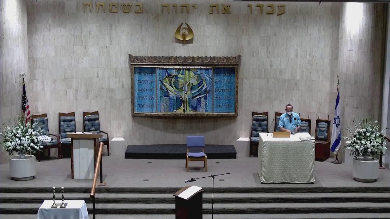 Temple Beth Sholom's Kol Nidre Live Stream YouTube
