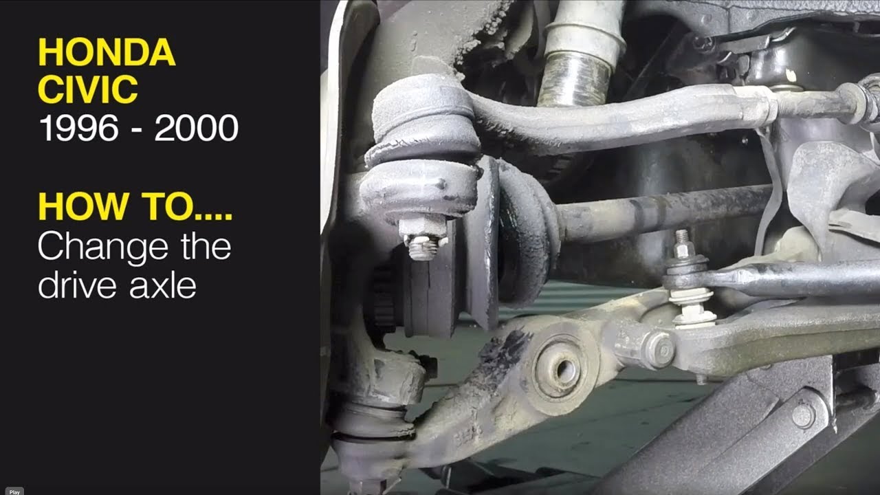 2000 Honda Crv Cv Axle Replacement